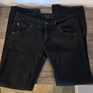 Hudson women’s black jeans size waist 30